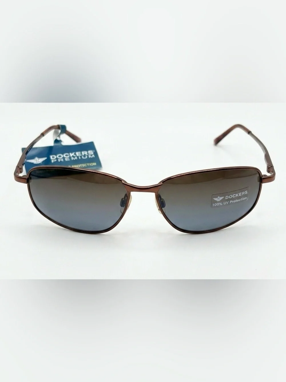 Dockers Premium Sunglasses |100% UV Protection | Unisex Slim Matrix-Inspired NWT